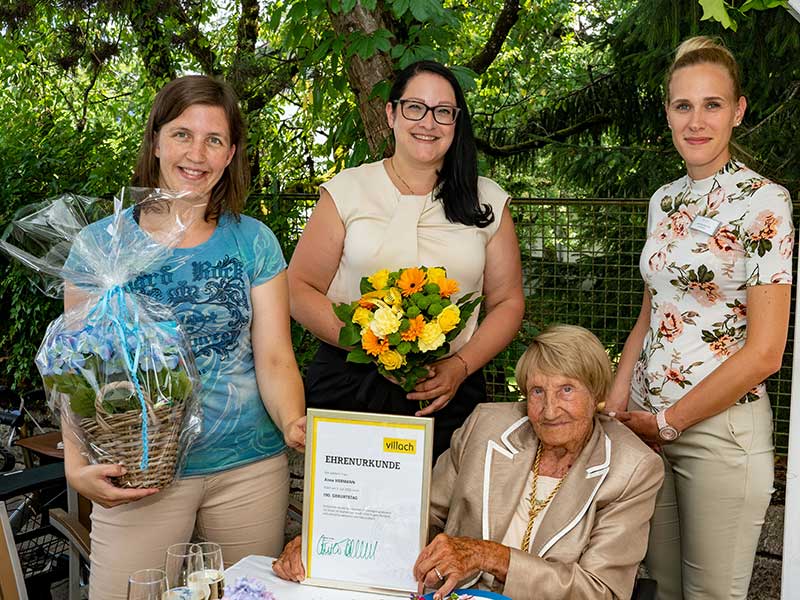 100. Geburtstag Frau Hermann